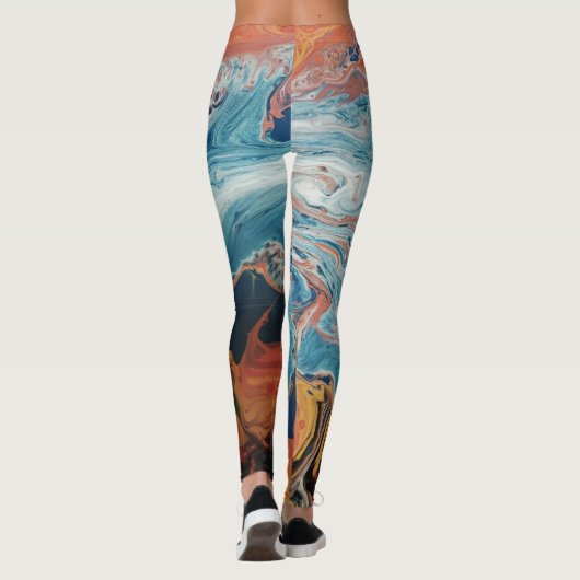 personalisierte Leggings (Rückseite)