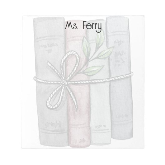 Personalisierte Lehrbücher, die mit Wein verbunden Notizblock (Vorderseite)