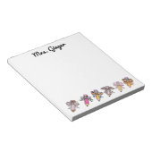 Personalisierte Lehrer Bleistifte Papierbögen für  Notizblock (angewinkelt)