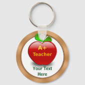 Personalisierte Lehrer Schlüsselanhänger keine Min (Vorderseite)