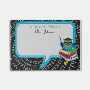 Personalisierte Lehrer-Schulpost-itauflage Post-it Klebezettel