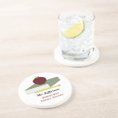 Personalisierte Lehrer-Untersetzer Getränkeuntersetzer (Seite)