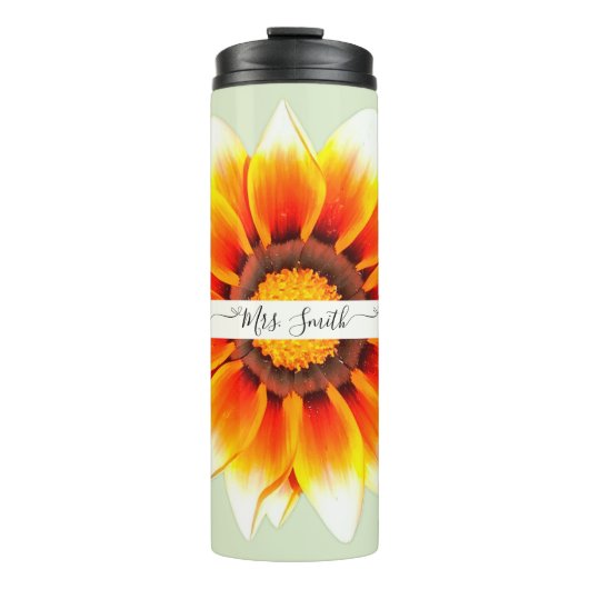 Personalisierte Lehrerbewertung Ende des Jahres Thermosbecher (Vorderseite)