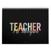 Personalisierte Lehrerbewertung zurück zur Schule Kalender (Titelbild)