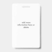 Personalisierte Lehrerkarte - Apple Ausweis (Rückseite)