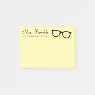 Personalisierte Lehrerm-Brillen Post-it® Notes Post-it Klebezettel