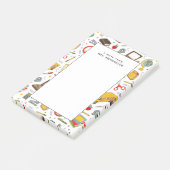 personalisierte Lehrerneuheit Post-it Klebezettel (angewinkelt)