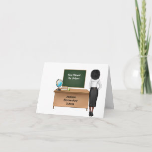 Personalisierte Lehrerrente Karte