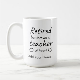 Personalisierte Lehrerversorgung Moderne Minimalis Kaffeetasse