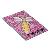 Personalisierte Lehrerwertung Stift mit Bogen Notizblock (Rechte Seite)