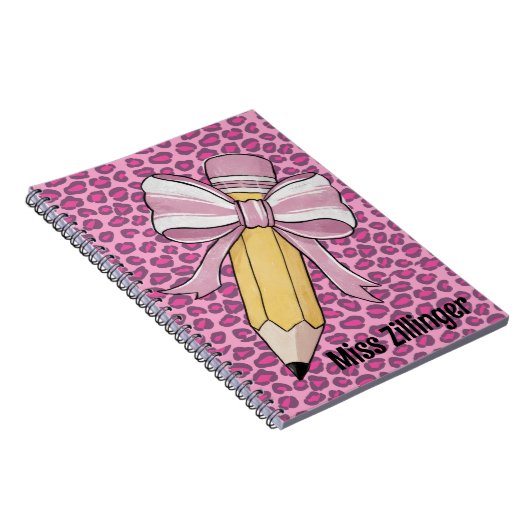 Personalisierte Lehrerwertung Stift mit Bogen Notizblock (Rechte Seite)