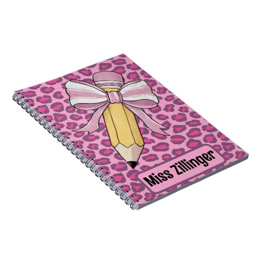 Personalisierte Lehrerwertung Stift mit Bogen Notizblock (Rechte Seite)