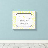 Personalisierte Leinwand (Insitu (Holzboden))