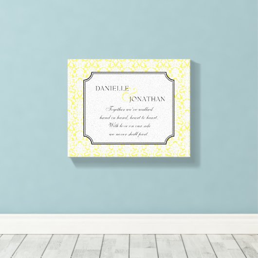 Personalisierte Leinwand (Insitu (Holzboden))