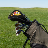 PERSONALISIERTE Leiterabdeckung (BLACK) mit PMC-SI Golf Headcover (In SItu)