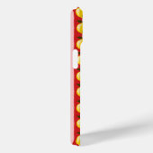 Personalisierte Lemon Stripe Muster Gelbe Zitronen Case-Mate iPhone Hülle (Rückseite / Rechts)