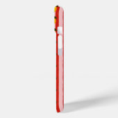 Personalisierte Lemon Stripe Muster Gelbe Zitronen Case-Mate iPhone Hülle (Rückseite / Links)