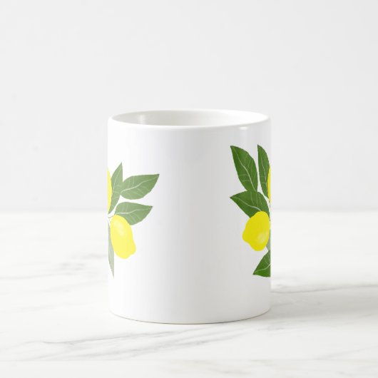 Personalisierte Lemon-Tasse Kaffeetasse (Mittel)