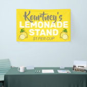 Personalisierte Lemonade Banner (Messeveranstaltung)