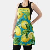 Personalisierte Lemonade Floral All-over Print-Sch Schürze (InSitu)