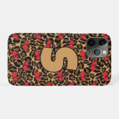 Personalisierte Leopard-Kirschen Case-Mate iPhone Hülle (Rückseite (Horizontal))
