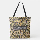 Personalisierte Leopardrucke Tasche (Vorderseite)