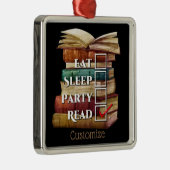 Personalisierte Lesung Ornament Aus Metall (Rechts)