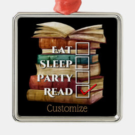 Personalisierte Lesung Ornament Aus Metall