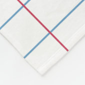 Personalisierte Letter-Nachricht für die besten Fr Fleecedecke (Ecke)