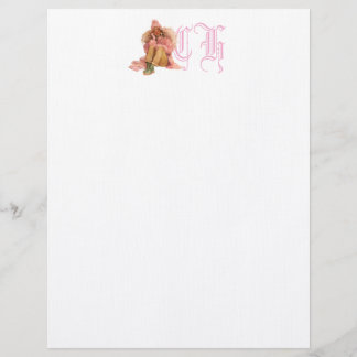 Personalisierte Letterhead für Black Girl Book Lov Briefbogen