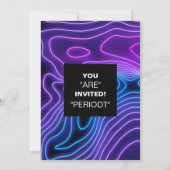 Personalisierte LGBTQ-Hochzeit Einladung (Rückseite)