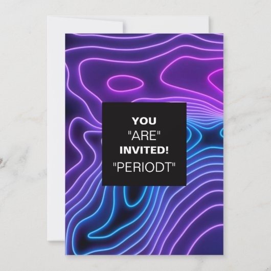 Personalisierte LGBTQ-Hochzeit Einladung (Rückseite)