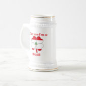 Personalisierte Libanesen küssen mich, den ich Bierglas (Vorderseite Links)