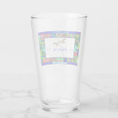 Personalisierte Libelle Glas (Rückseite)
