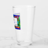 Personalisierte Libelle Glas (Links)