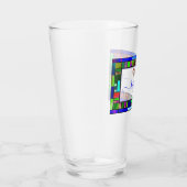 Personalisierte Libelle Glas (Rechts)