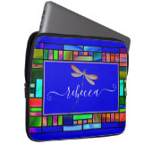 Personalisierte Libelle Laptopschutzhülle (Vorne Rechts)