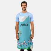 personalisierte Libelle-Schürze Schürze (Getragen)