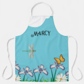 personalisierte Libelle-Schürze Schürze (Vorderseite)