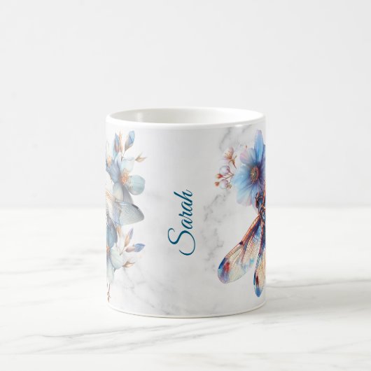 Personalisierte Libelle-Tasse Kaffeetasse (Mittel)
