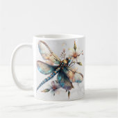 Personalisierte Libelle-Tasse Kaffeetasse (Links)