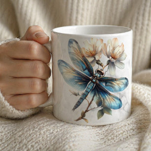 Personalisierte Libelle-Tasse Kaffeetasse