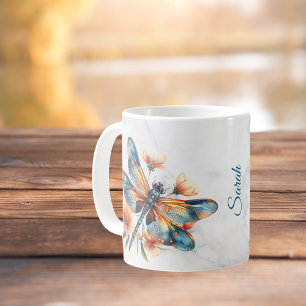 Personalisierte Libelle-Tasse Kaffeetasse