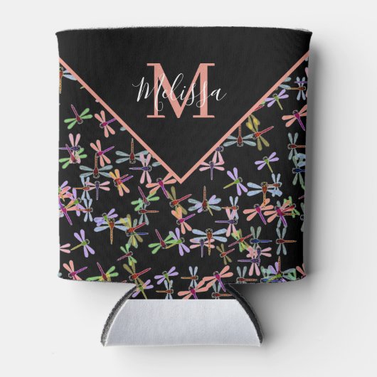Personalisierte Libellen Dosenkühler (Vorderseite)