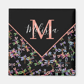 Personalisierte Libellen Magnet (Vorne)