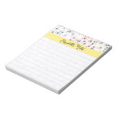 Personalisierte Libellen Notizblock (Rotiert)