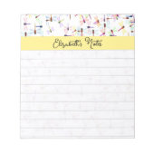 Personalisierte Libellen Notizblock (Vorderseite)