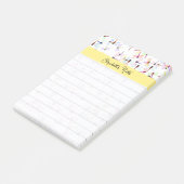 Personalisierte Libellen Post-it Klebezettel (angewinkelt)