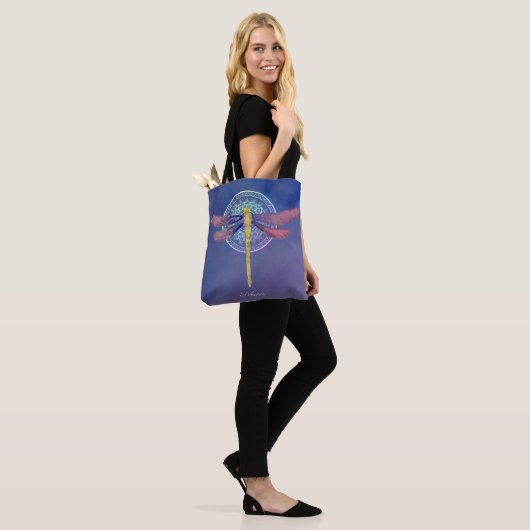 Personalisierte Libellen-Tasche Tasche (Am Model)
