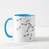 Personalisierte Libellen Tasse (Links)
